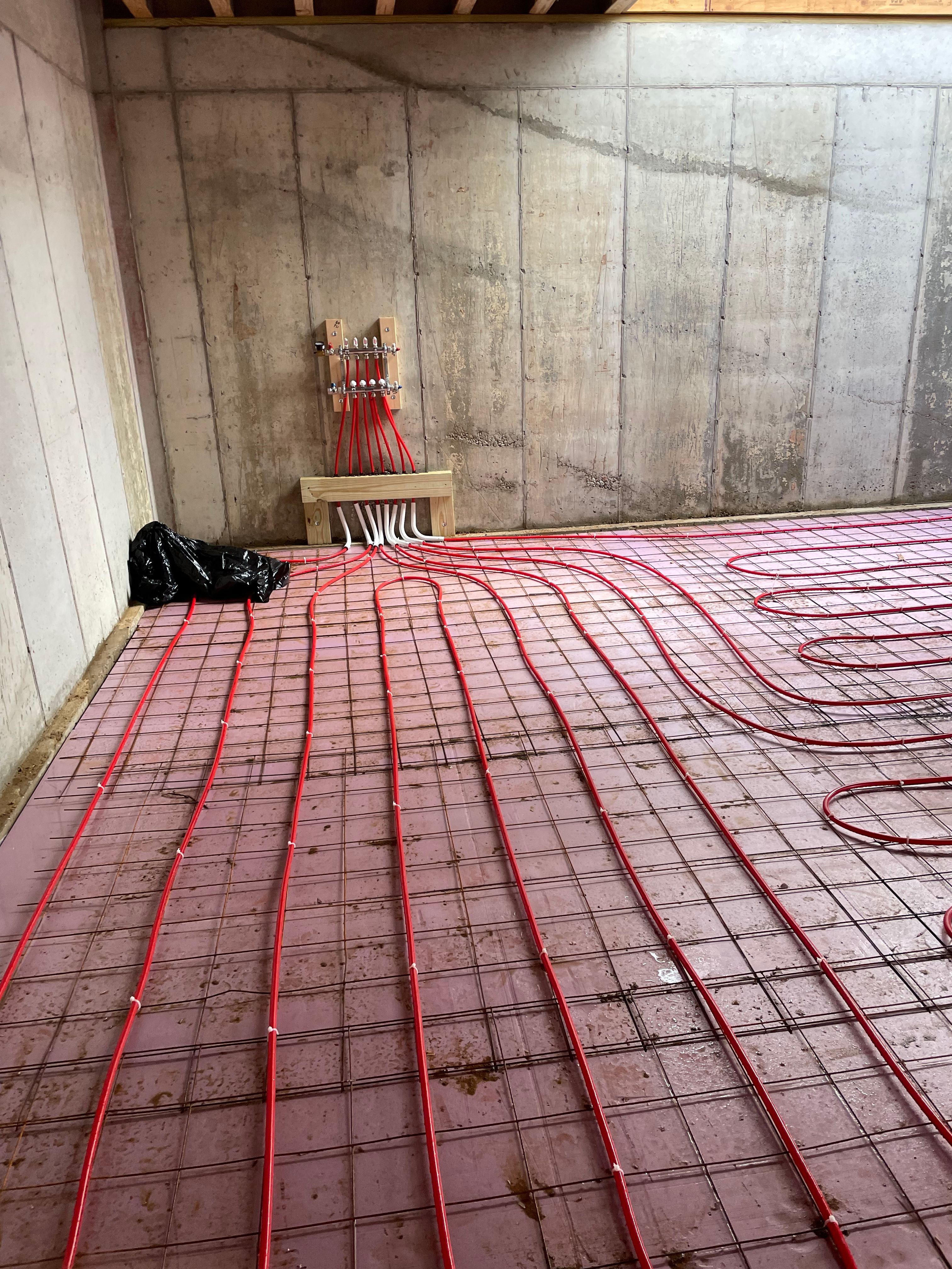 Flagstone walkway with stone edging